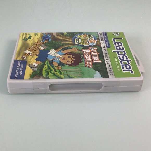 Leapster go Diego go Nick Jr Animal Rescuer Leap Frog learning Game NEW SEALED - Picture 4 of 12